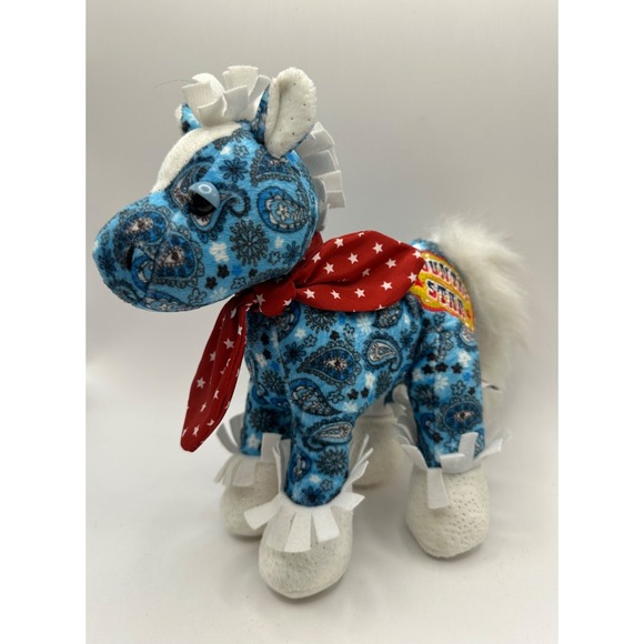 GANZ Other - Webkinz Country Star Blue Paisley Rockerz Horse HM5111 Bandana NO CODE Ganz